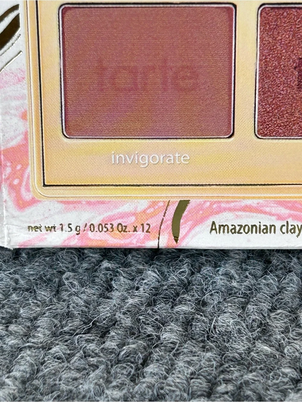 TARTE Tartelette *Energy* Amazonian Clay Eyeshadow Palette 12 Shade - New in Box